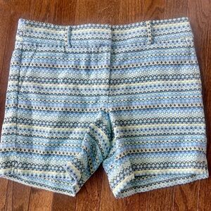 LOFT Geometric Patterned Shorts